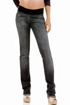 Straight Black Jeans W999